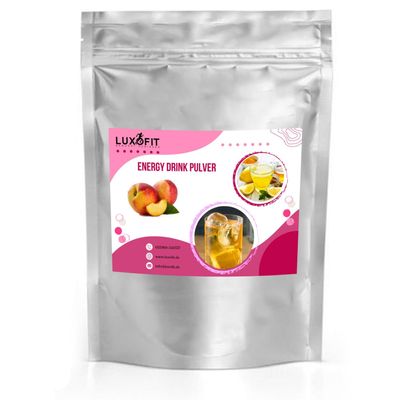 Luxofit Peach Energy Drink Powder, Allergen-Free, Natural Colorants, Intense Flavor (333 g)