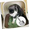 FRCOLOR 4-Piece Ergonomic Cat Litter Scoops view 4