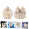 Beaupretty 4-Piece Aquarium Bottle Caps for DIY CO2 Reactors, Replacement Diffusers with Air Stones view 3