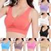Women's Full-Coverage Comfort Wireless Unpadded Bra with Strong Support view 4