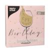 360 Pink Happy Birthday Napkins, 3-Ply, 1/4 Fold, 33 x 33 cm view 2