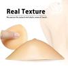 Surrycee Self-Adhesive Triangular Silicone Breast Form, One-Piece, Mastectomy Prosthesis, Nude, 500 g view 4