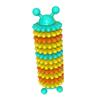 FRCOLOR TPR Caterpillar Chew Toy for Dogs for Chewing and Teeth Cleaning view 1