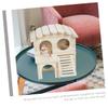 Beaupretty Wooden Hamster House and Hideaway for Small Pets view 4