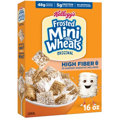 Kellogg's Frosted Mini-Wheats Breakfast Cereal, 473 mL