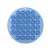 dijiusidy Round PVC Foot Scrubber Mat with Massage Pads and Non-Slip Suction Cups view 1