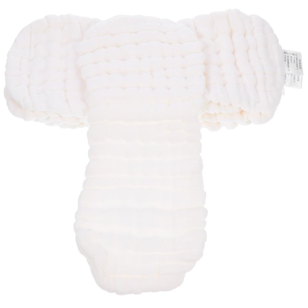 10-Piece White Washable Cotton Cloth Diaper Inserts