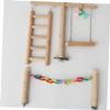 Beaupretty Parrot Toy Swing view 3