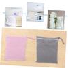 ibasenice 2-Piece Reusable Baby Diaper Storage Bags with Zipper Compartments, Machine-Washable view 3