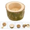 Wooden Food Bowl for Hamsters and Chinchillas, Smooth and Sturdy view 3