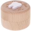 Alipis Wooden Baby Tooth and Curl Keepsake Box view 1