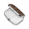Metal Pill Case with Mirror, Portable Travel Pill Organizer view 2
