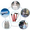 Foldable Walking Cane, Easily Adjustable, Portable, for Men, Women, and Older Adults (Blue, 27 cm/11 in) view 2