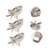 FRCOLOR 3-Pack Copper Bird Food Clips view 3