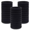 Shunshi Hair Ties for Girls and Women, 30-Pack, 4 mm, Seamless Elastic Ponytail Holders for Thick, Curly Hair view 1