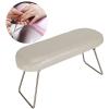 QANYEGN Nail Armrest Cushion with Holder, Beige White view 3