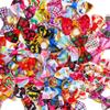Wisafory 20-Piece Dog Hair Bows with Elastic Bands, 5# view 3
