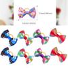 Wisafory 20-Piece Dog Hair Bows with Elastic Bands, 5# view 4