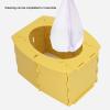 Children's Potty, Easy to Clean, Comfortable, Stable, Foldable, for Camping (YELLOW) view 4