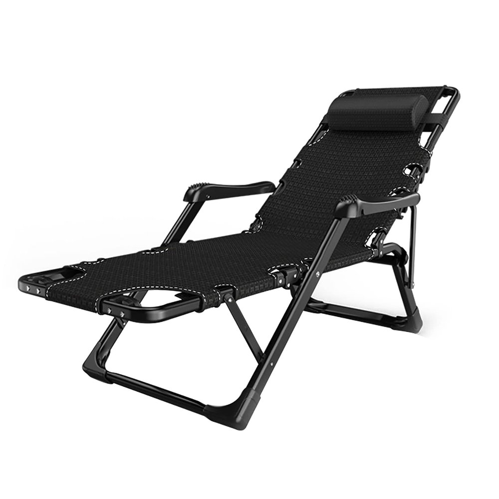 Zero Gravity Chair, Oversized Recliner with Removable Cushion and Tray for Indoor and Outdoor Use, Ergonomic Folding Patio Lounger with Massage Armrests and Footrest (A) Charitable