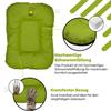 EVE Textile Pet Bed for Dogs and Cats, Green, 100 x 120 x 5 cm view 4