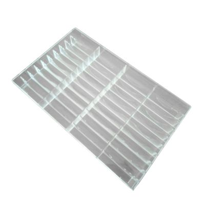 Transparent Acrylic Powder Display Stand with 40 Compartments, Storage Box