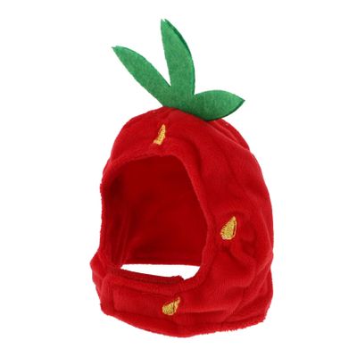 FRCOLOR Strawberry Dog Hat for Small and Medium Cats