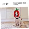 FRCOLOR Strawberry Dog Hat for Small and Medium Cats view 4