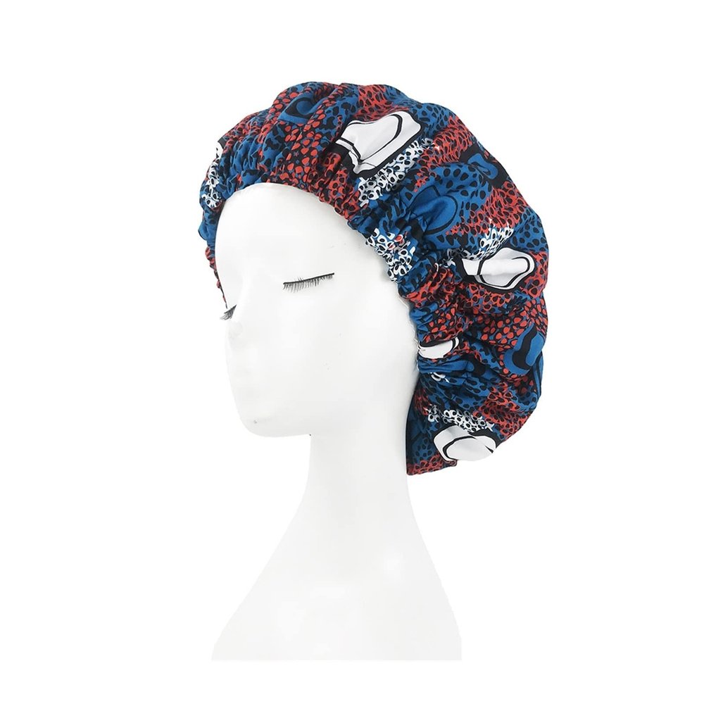 MMPZGZYQ Extra-Large Satin-Lined Bonnet for Women, Multicolor