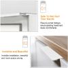 10-Pack Finger Edge Pull Handles, Concealed Aluminum Alloy Drawer Handles, 80 mm, Warm White view 4