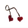Red Heart Umbilical Cord Ribbon - Birth - 100% Cotton (Ribbon Only) view 1