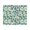 WURTON Charming Sloth Print, 127 x 152 cm, Anti-Pilling Flannel Throw Blanket for All Seasons, Kids, Toddlers, and Adults view 2