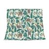WURTON Charming Sloth Print, 127 x 152 cm, Anti-Pilling Flannel Throw Blanket for All Seasons, Kids, Toddlers, and Adults view 3