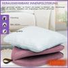 Voarge Cat Cave Bed, Soft Warm Plush Cat Nest with Removable Inner Cushion, Pink L view 3