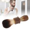 ANKROYU Men's Shaving Brush with Wooden-Style Handle and Soft Bristles view 3