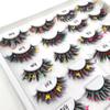 SUIOPPYUW 2-Piece Professional Glitter False Eyelashes, Lightweight, Long-Lasting, Q 05 view 3