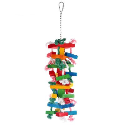 Eco-Friendly Wooden Parrot Toy