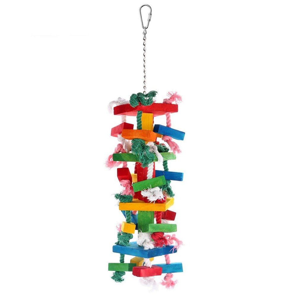 Eco-Friendly Wooden Parrot Toy