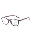 KGAILL Women's Retro Progressive Multifocal Reading Glasses, Blue-Light Filter, Spring Hinges, +1.50, Purple view 1