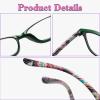 KGAILL Women's Retro Progressive Multifocal Reading Glasses, Blue-Light Filter, Spring Hinges, +1.50, Purple view 4