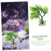 Minkissy Artificial Aquarium Tree Decoration view 3