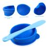 Angoily 2-Piece Silicone Face Mask Bowls with Random Stirring Stick view 3