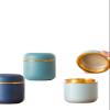 Portable Small Pet Urn, Moisture-Resistant Cremation Box for Cats and Dogs (Clear Mountain Blue) view 3