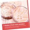 DOITOOL 3-Pair Invisible Double Eyelid Strips, Self-Adhesive Eyelid Tape view 4