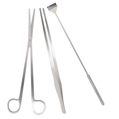 Angoily Aquarium Scraper Cleaning Tool Set, 1 Set, Metal