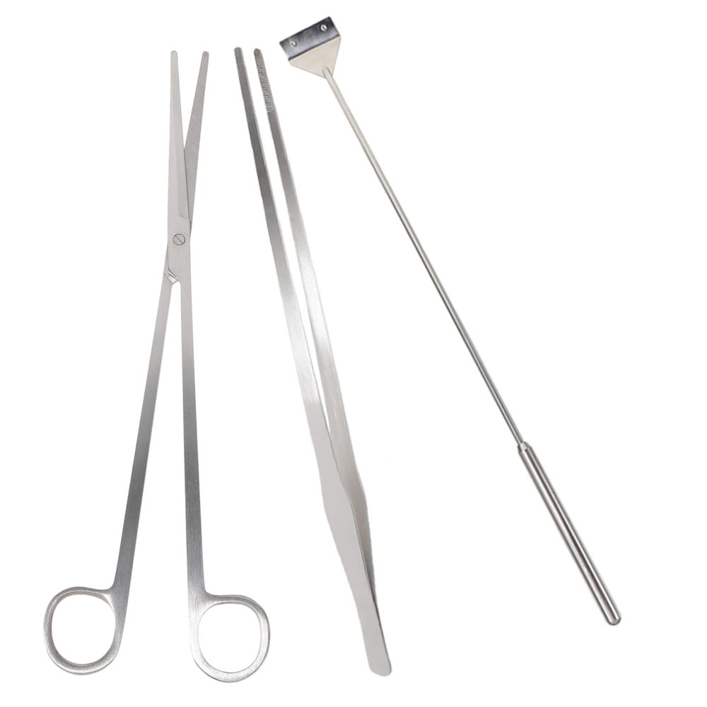 Angoily Aquarium Scraper Cleaning Tool Set, 1 Set, Metal