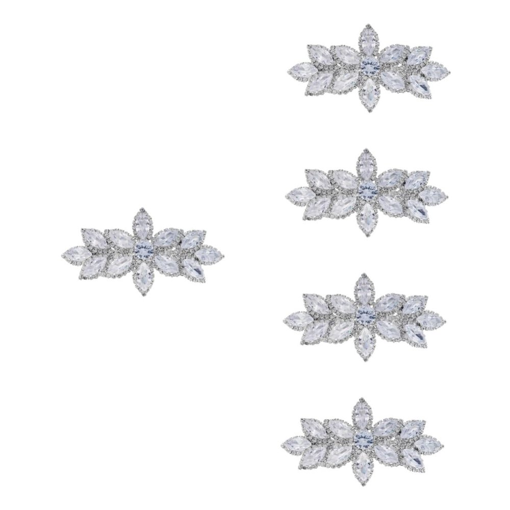 DOITOOL 5-Piece Hair Clip and Hair Accessory Set for Women, Korean Bridal Style