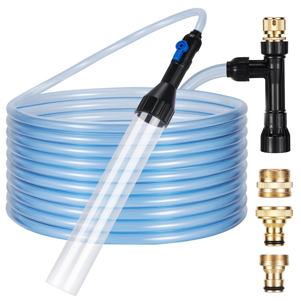 Dxophiex Aquarium Gravel Cleaner and Siphon, 9.14 m