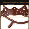 Breathable Air-Mesh Dog Muzzle with Adjustable Straps view 3