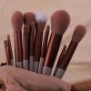 13-Piece Makeup Brush Set with Soft Synthetic Bristles view 2